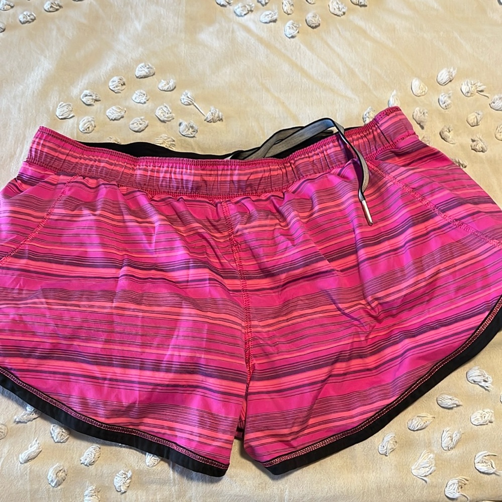 Lulu running shorts size 4